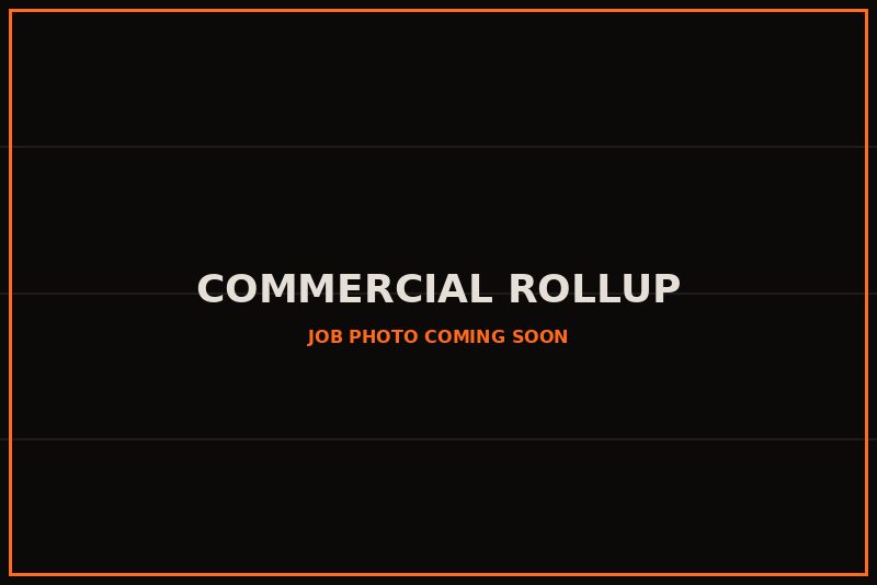 Photo coming soon: commercial roll-up door